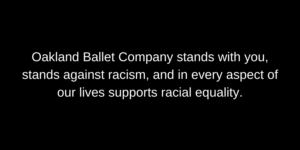 OBC stands with you, aganist racism, and supports racial equality.