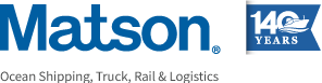Matson Shipping, Truck, Rail, and Logistics Logo
